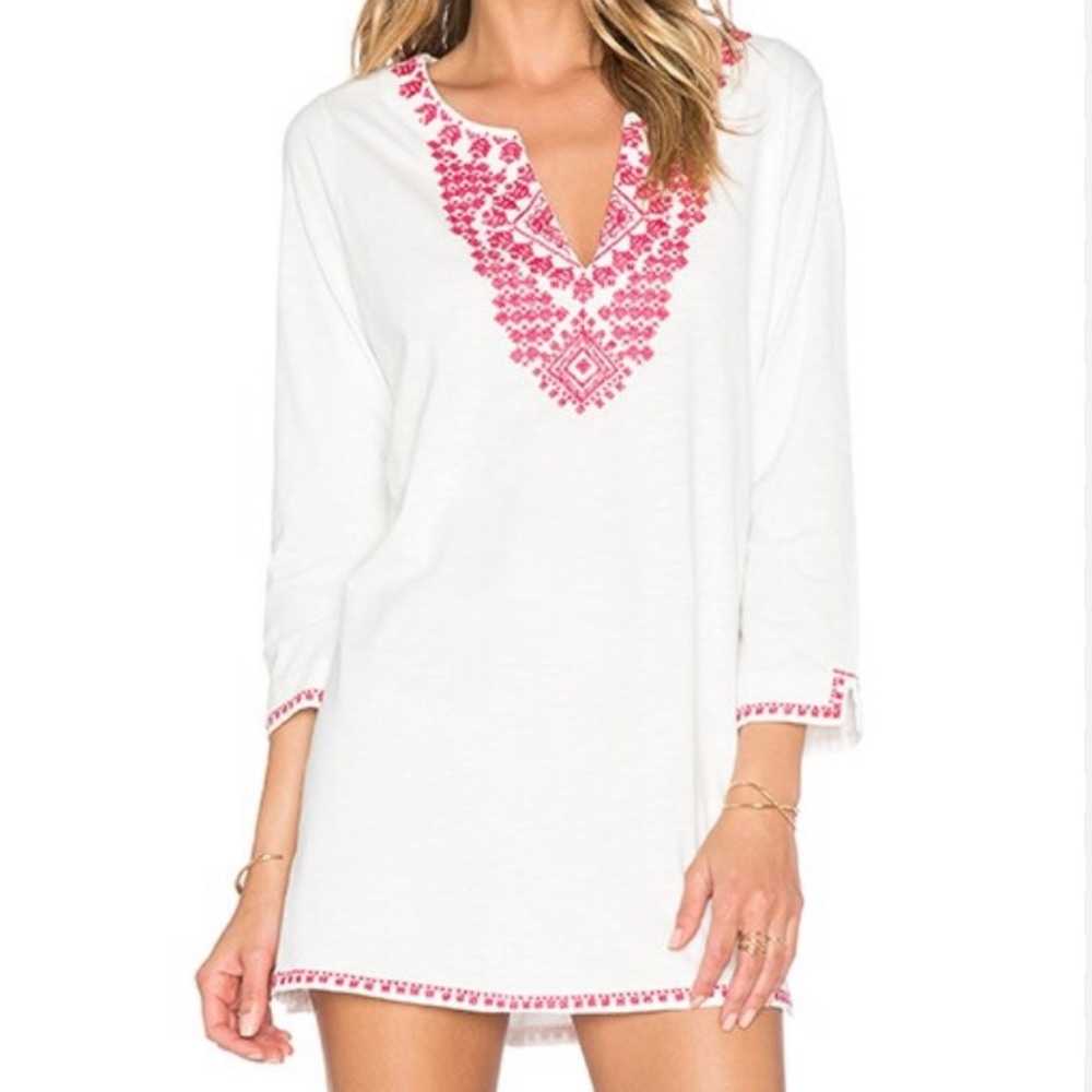 Soft Joie embroidered dress